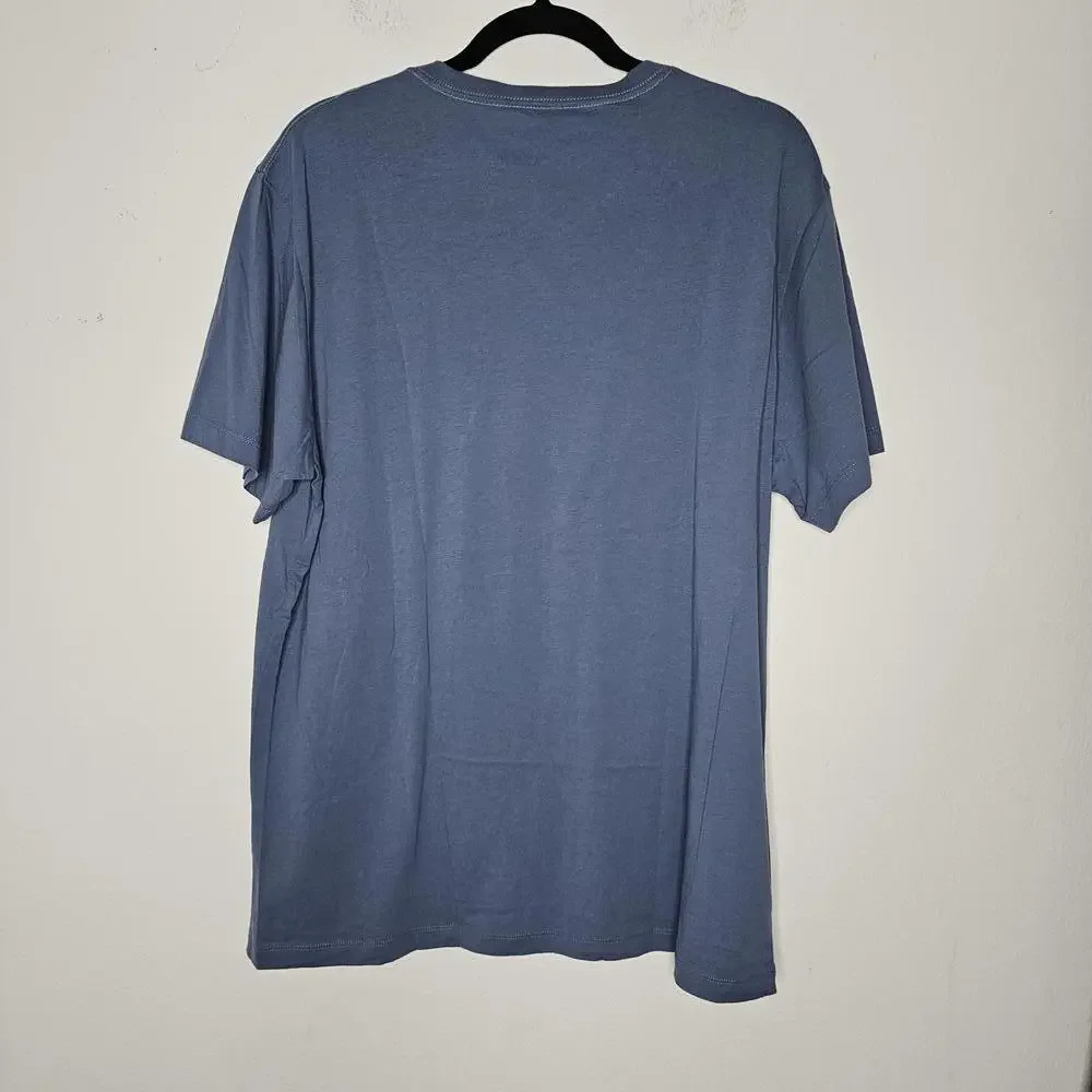 J.Crew Men's Blue/Bowling Shirt Size Large